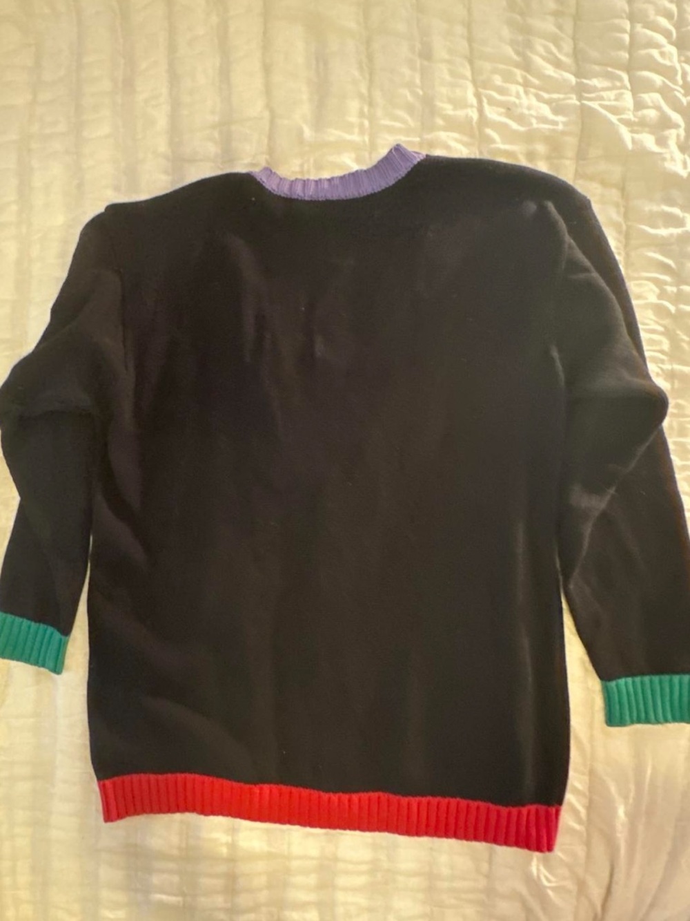 Vintage Liz Sport Colorblock Cardigan - Picture 4 of 5